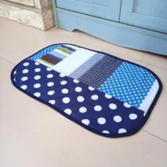 北欧パッチワークフリーマット
