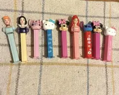 PEZ ペッツ ディズニー キティーキャラクター 9点セット