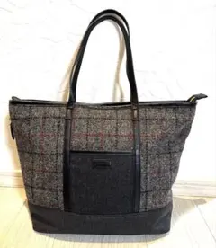✅美品希少マッキントッシュフィロソフィー×Harris Tweedトートバッグ