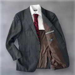 【卒業入園式】REDA ストライプジャケット フォーマル ビジネススーツ