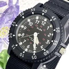 SEIKO ALBA アルバ ミリタリー ヴィンテージ 腕時計 #1084