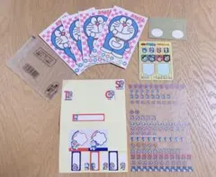 ドラえもん ポチ袋4枚と金ピカシール付き スケジュールシールなど