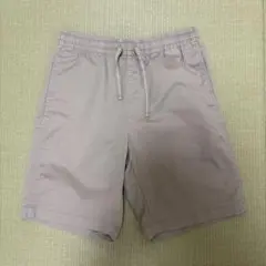 未使用　ユニクロ　メンズ　ベージュハーフパンツ　Sサイズ