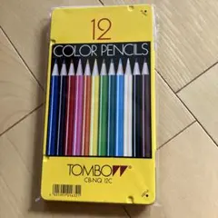 トンボ鉛筆 缶入色鉛筆 12色 NQ CB-NQ12C