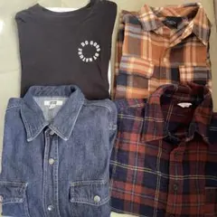 140cm トップス　シャツ　ロンT まとめ売り