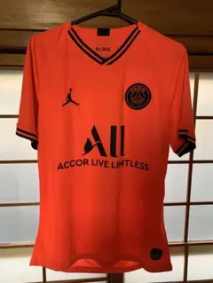 パリ・サンジェルマン Jordan オレンジジャージ Mサイズ