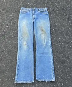 90sUSA製 オレンジタブ Levi's 517 フレアデニム W35 L33