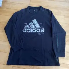 adidas 長袖カットソー ブラック