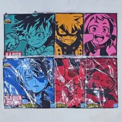 一番くじ　僕のヒーローアカデミア　タオル　6種