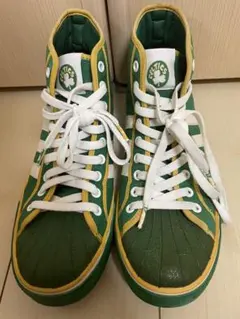 NBA CELTICS ハイカットスニーカー グリーン