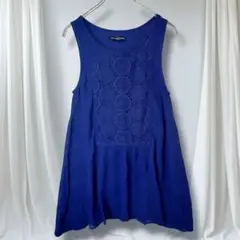 HONEYSUCKLE ROSE レース切替Aラインチュニック M 夏 フレアのサムネイル