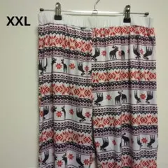 XXL 鹿と雪の結晶 パンツ