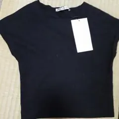 ZARA ブラック ノースリーブ Tシャツ Mサイズ 新品タグ付き！２着纏めて！