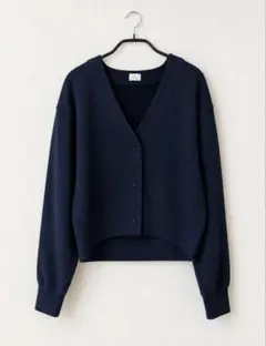 【未着用品】グリーンレーベルリラクシング　ドルマンカーディガンのサムネイル