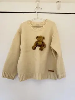 petit main クマ セーター M
