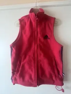 adidas フリースベスト レッド レディースのサムネイル