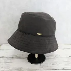 ​CA4LA カシラ バケットハット ブラック ゴールドパーツ 日本製