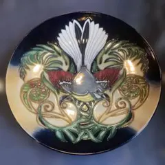 ムーアクロフト　Moorcroft ファンテイル　オウギビタキ　デザインの飾り皿 2026年最新】Moorcroftの人気アイテム - メルカリ