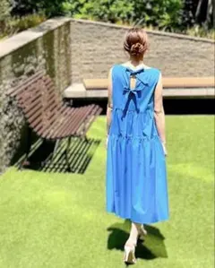 UNIVERVAL MUSE ワンピース　blue