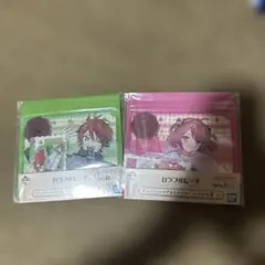 カラフルピーチ　ジッパー　ステッカー　のあさん&じゃぱぱ