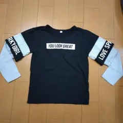 長袖カットソー 140