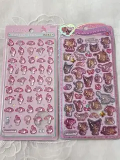 ボンボンドロップシールミニ マイメロ うるちゅるPOPSEAL 日焼け 正規品