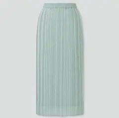 新品　UNIQLO シフォンプリーツナロースカート Mサイズ