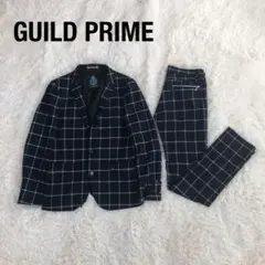 定価５万 超美品 ギルドプライム 春夏 セットアップスーツ M 七分丈 ラブレス 定価5万 超美品 ギルドプライム 春夏 セットアップスーツ M 七分丈