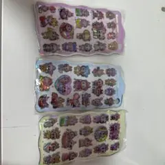 ラブブ キャラクターシール 3シートセット