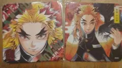 Demon Slayer: Kimetsu no Yaiba Kyojuro Rengoku Art Coaster Set of 2