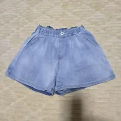 デニム　ショートパンツ　140
