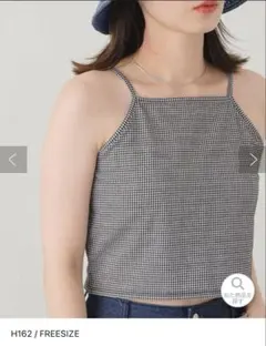 kastaneギンガムチェック キャミソール