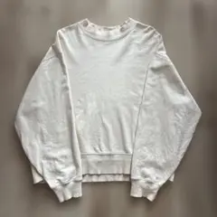 UNIQLO アイボリー トレーナー スウェット Lサイズ