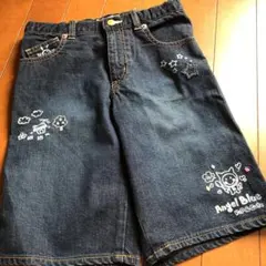 エンジェルブルー　⭐︎ デニム　ショートパンツ　１３５㎝