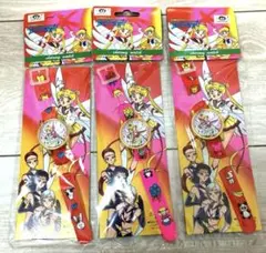 セーラームーン　時計　おもちゃ　3個セット　レア　チャーミーウォッチ