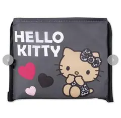 【匿名配送】アベイル　日焼けキティ　エコバッグ　黒