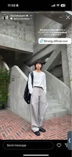 cornerstone TAPERED BAGGY PANTSグレー 46 2026年最新】cornerstone tapered baggyの人気アイテム - メルカリ