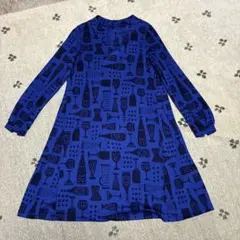 chambre de charm 膝丈ワンピース Aラインのサムネイル
