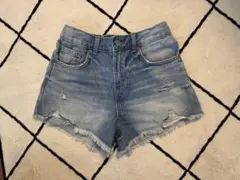 ZARA KIDS デニム ショートパンツ　164cm