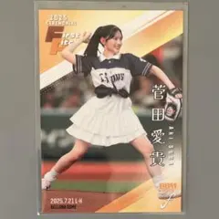 BBM FUSION 2025 超ときめき♡宣伝部 菅田愛貴 始球式