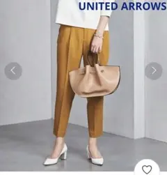 ユナイテッドアローズ タック テーパード パンツ