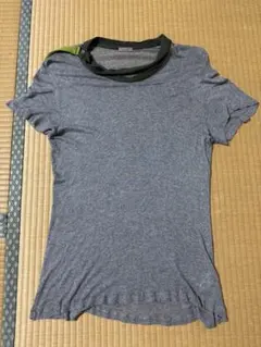 美品 ボッテガヴェネタ サマーニット メッシュTシャツ シアー 変形襟 46 Mのサムネイル