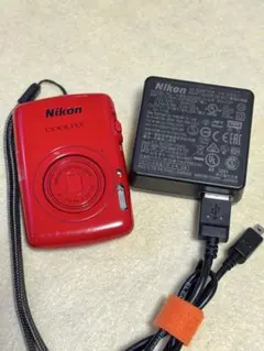 ほぼ新品・付属品完備】 Nikon COOLPIX S230 ローズレッド - メルカリ