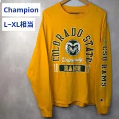 Champion CSU RAMS ロンT L カレッジ チャンピオン