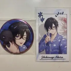 四季凪アキラ 缶バッチ チェキ