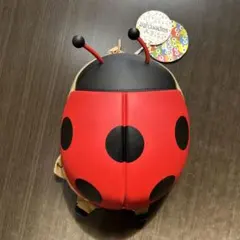 【新品未使用】キッズ 子供用リュック てんとう虫