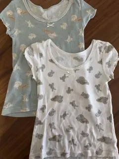 futa futa フタフタ　肌着　110 半袖　2枚セット