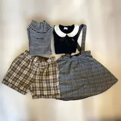 メゾピアノ 4点セット 130、140 子供服 キッズ