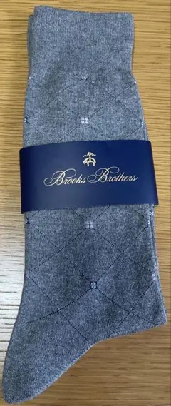 ブルックスブラザーズBrooks Brothersグレーソックス25-27cmのサムネイル