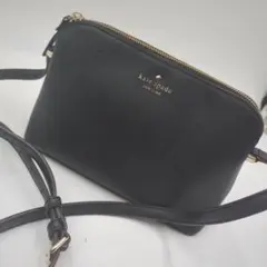 ケイトスペード ショルダーバッグ クロスボディ レザー ブラック 肩掛け